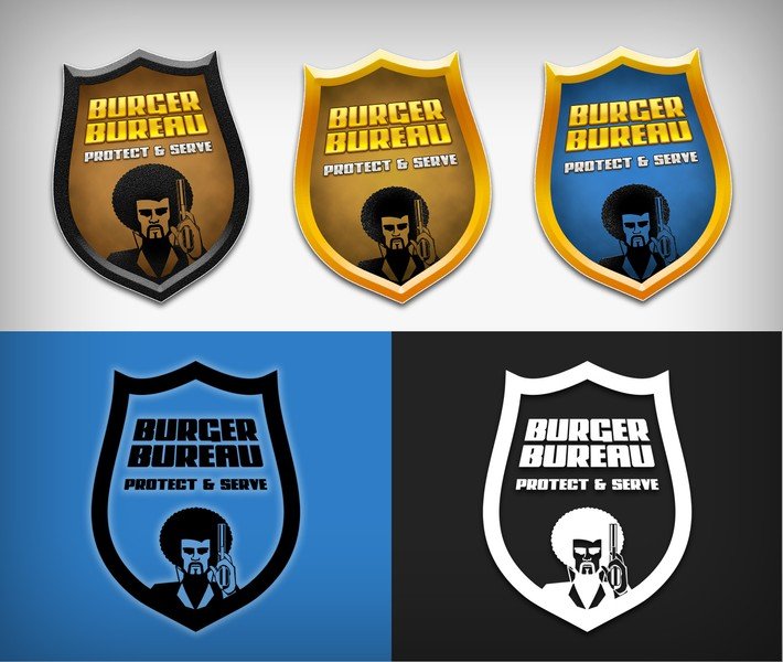 Burger Bureau Restaurant Logo
