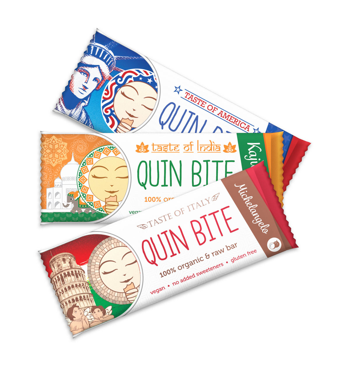 Graphic design for Quin Bite Taste of