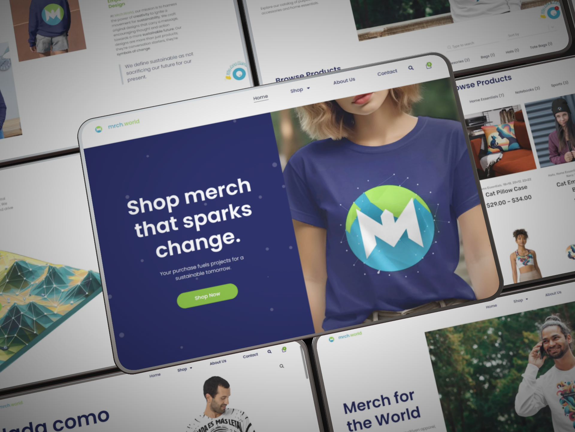 MrchWorld Website & Digital Marketing