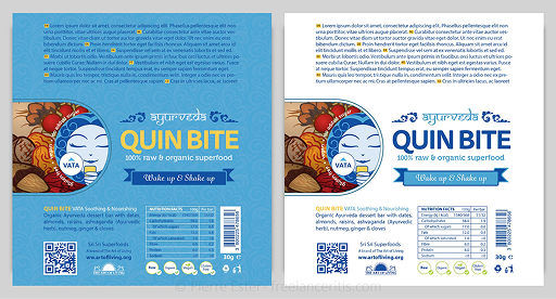 Quin Bite Contest Winners Labels