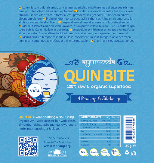 Quin Bite First Round Contest Labels