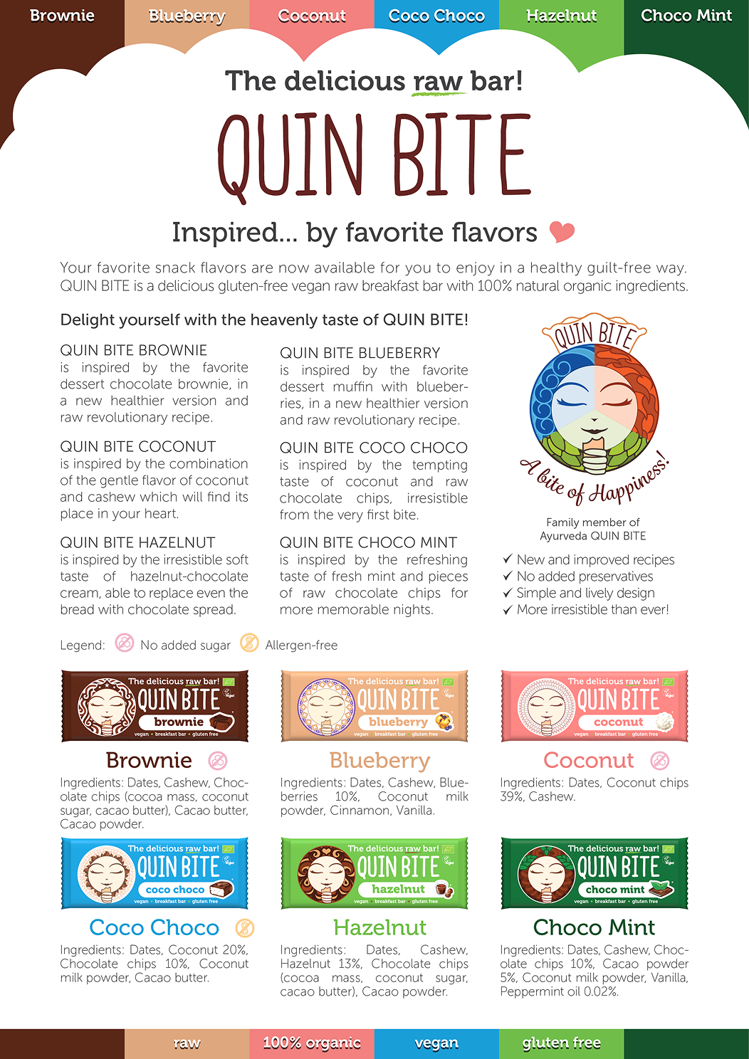 Quin Bite A4 Brochure